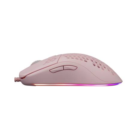 White Shark GM-5007P GALAHAD gamer egér,pink, 6400 dpi