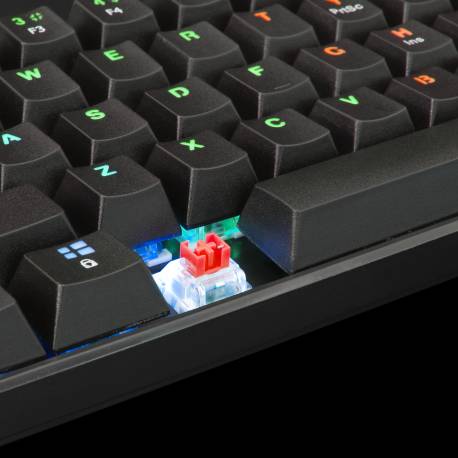 White Shark GK-2022B/R-HU SHINOBI mechanikus (red switch) gamer billentyűzet 