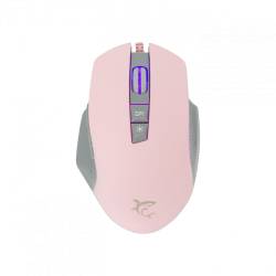 White Shark GM-5009P GARETH-P gamer egér,pink, 6400 dpi