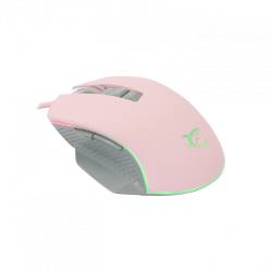 White Shark GM-5009P GARETH-P gamer egér,pink, 6400 dpi 2