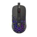 White Shark GM-5010 WARLOCK gamer egér,7D, fekete, 6400 dpi, RGB