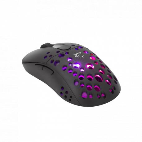 White Shark GM-5010 WARLOCK gamer egér,7D, fekete, 6400 dpi, RGB