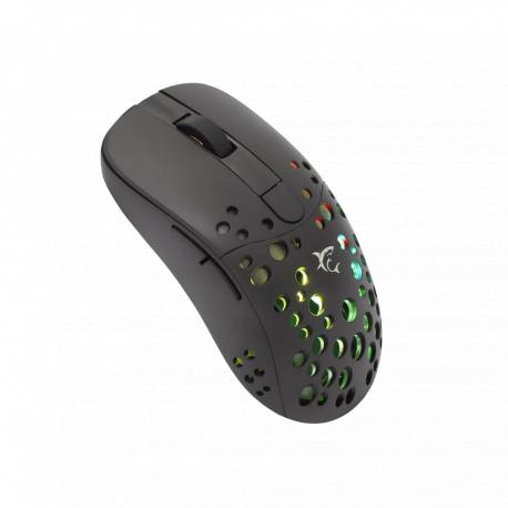 White Shark GM-5010 WARLOCK gamer egér,7D, fekete, 6400 dpi, RGB