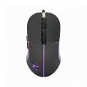 White Shark GM-5010 WARLOCK gamer egér,7D, fekete, 6400 dpi, RGB