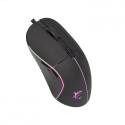 White Shark GM-5010 WARLOCK gamer egér,7D, fekete, 6400 dpi, RGB