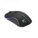 White Shark GM-5010 WARLOCK gamer egér,7D, fekete, 6400 dpi, RGB