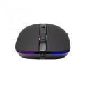 White Shark GM-5010 WARLOCK gamer egér,7D, fekete, 6400 dpi, RGB