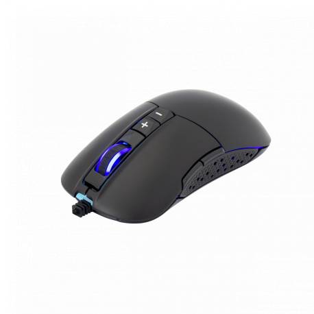 White Shark ARTHUR (GM-9005) gamer egér,9D, fekete, 10000 dpi, RGB