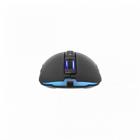 White Shark ARTHUR (GM-9005) gamer egér,9D, fekete, 10000 dpi, RGB