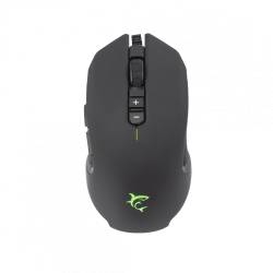 White Shark GRIFLET (GM-5011) gamer egér,8D, fekete, 6400 dpi, RGB