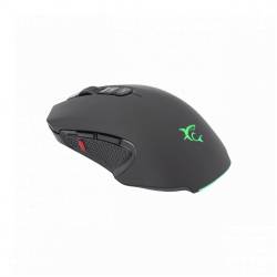 White Shark GRIFLET (GM-5011) gamer egér,8D, fekete, 6400 dpi, RGB 2