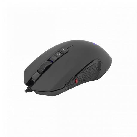 White Shark GRIFLET (GM-5011) gamer egér,8D, fekete, 6400 dpi, RGB