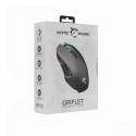 White Shark GRIFLET (GM-5011) gamer egér,8D, fekete, 6400 dpi, RGB