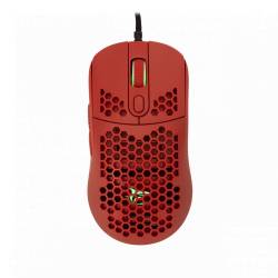 White Shark GM-5007R GALAHAD gamer egér,piros, 6400 dpi