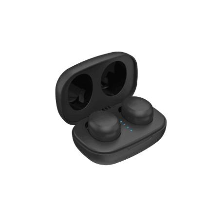 Bluetooth TWS Earbuds fülhallgató mikrofonnal fekete 