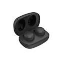 Bluetooth TWS Earbuds fülhallgató mikrofonnal fekete 