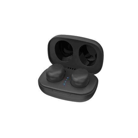 Bluetooth TWS Earbuds fülhallgató mikrofonnal fekete 