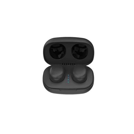 Bluetooth TWS Earbuds fülhallgató mikrofonnal fekete 