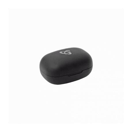 Bluetooth TWS Earbuds fülhallgató mikrofonnal fekete 