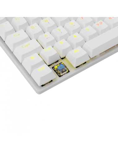 WS GK-2106W/BL-HU COMMANDOS mechanikus magyar (blue switch) gamer billentyűzet