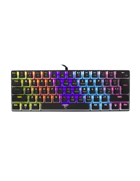 White Shark GK-2202B/BL-US ASHIKO mechanikus (kék switch) gamer billentyűzet