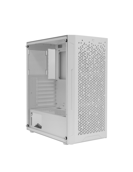 White Shark Bullet-White, GCC-2303 ATX gamer PC ház, fehér