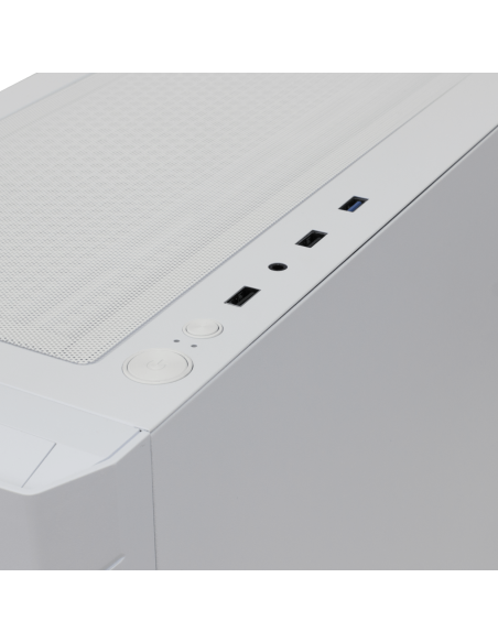White Shark Bullet-White, GCC-2303 ATX gamer PC ház, fehér