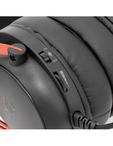 White Shark GORILLA-B/R, GH-2341-B/R gamer fejhallgat