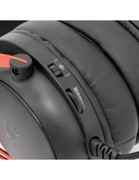 White Shark GORILLA-B/R, GH-2341-B/R gamer fejhallgat