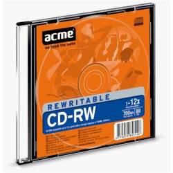 CD-RW 700MB 12x Vékony tok